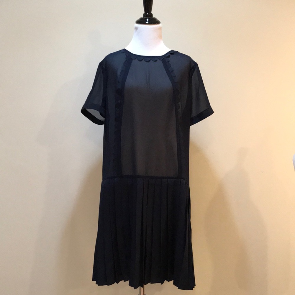 TED BAKER LONDON DEIDRE Hem Dress with Pleats